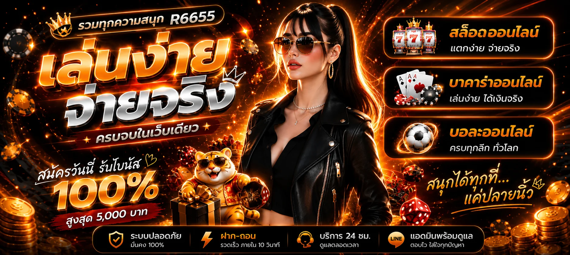 R6655 ทางเข้า สมัครสมาชิก สล็อตและคาสิโนออนไลน์